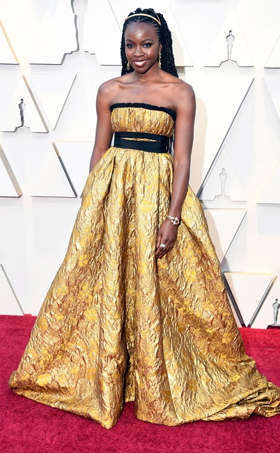Danai Gurira, 2019 Oscars, 2019 Academy Awards, Red Carpet Fashions